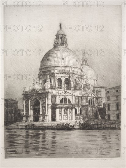 Santa Maria Della Salute #1, 1910. Mortimer Menpes (British, 1860-1938). Etching; sheet: 44.7 x 28 cm (17 5/8 x 11 in.); platemark: 28.9 x 22.1 cm (11 3/8 x 8 11/16 in.)