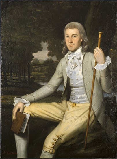 Moses Seymour, Jr., 1789. Ralph Earl (American, 1751-1801). Oil on canvas; framed: 139.4 x 108.6 x 5.2 cm (54 7/8 x 42 3/4 x 2 1/16 in.); unframed: 120.7 x 90.2 cm (47 1/2 x 35 1/2 in.).
