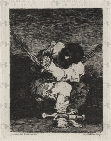 The Little Prisoner. Francisco de Goya (Spanish, 1746-1828). Etching; sheet: 26.2 x 17.7 cm (10 5/16 x 6 15/16 in.); platemark: 10.6 x 8.4 cm (4 3/16 x 3 5/16 in.).