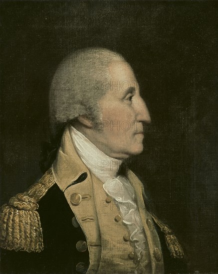 George Washington, c. 1790s. America, 18th century. Oil on canvas; unframed: 52.7 x 43.2 cm (20 3/4 x 17 in.).