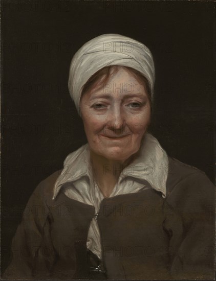 Head of a Woman; Michael Sweerts, Flemish, 1618 - 1664, about 1654; Oil on panel; 50.6 × 37.5 cm, 19 15,16 × 14 3,4 in