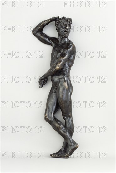 Satyr; Benvenuto Cellini, Italian, 1500 - 1571, cast by an Unknown; 1543 - 1545; Bronze; 56.8 × 8.9 × 8.4 cm