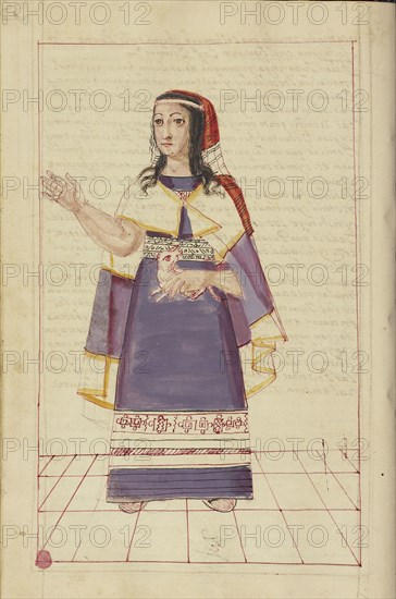 Mama Ocllo; La Plata, Bolivia; completed in 1616; Ms. Ludwig XIII 16, fol. 54v