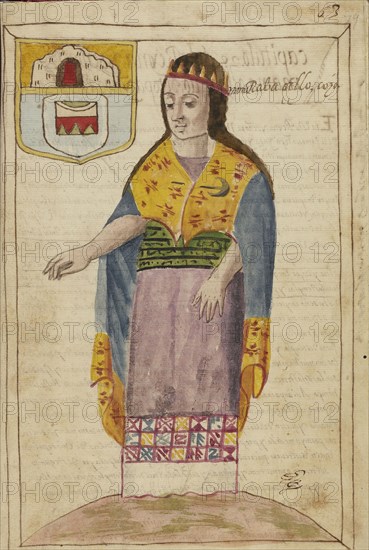 Rahua Ocllo; La Plata, Bolivia; completed in 1616; Ms. Ludwig XIII 16, fol. 79