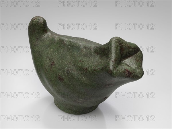 Votive Uterus; Etruria; 4th century B.C; Bronze; 9.4 x 12.7 cm, 3 11,16 x 5 in