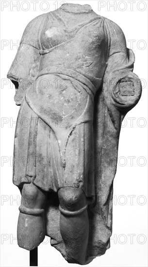 Statuette of Artemis Bendis; Greece, ?, 325 - 300 B.C; Marble; 47 × 24 × 14.3 cm, 18 1,2 × 9 7,16 × 5 5,8 in