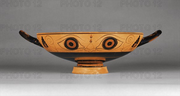 Wine Cup with Eyes; Attributed to Phineus Painter, Greek, Chalcidian, active about 530 - 510 B.C., perhaps Rhegion, Southern