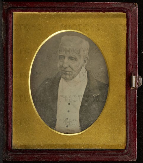 Portrait of the Duke of Wellington; Antoine Claudet, French, 1797 - 1867, May 1, 1844; Daguerreotype