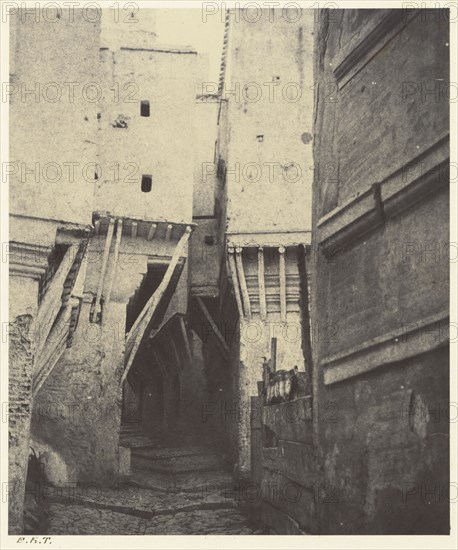 Rue de la Porte Neuve. Alger; Edward King Tenison, Irish, 1805 - 1878, active 1850s - 1860s, Algiers, Algeria; 1867