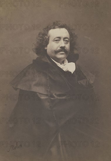 Benoît-Hermogaste Molin; Nadar, Gaspard Félix Tournachon, French, 1820 - 1910, 1858; Salted paper print; 25.1 x 19.1 cm