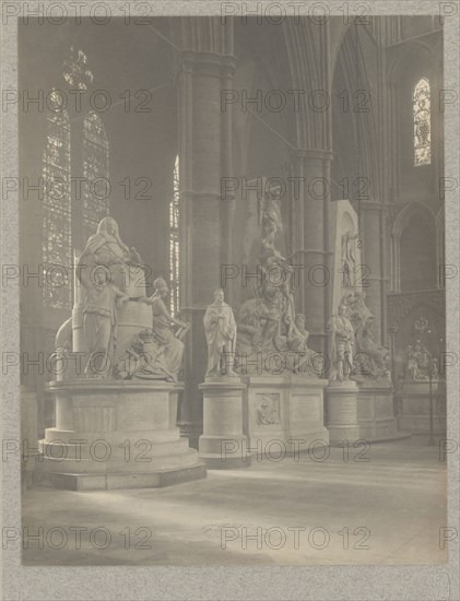 Westminster Abbey, North Transept West Side; Frederick H. Evans, British, 1853 - 1943, 1911; Platinum print; 24.3 x 18.9 cm