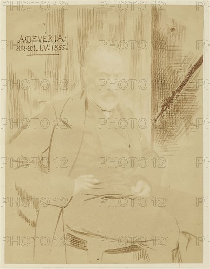 Achille Devéria; Achille Devéria, French, 1800 - 1857, or Théodule Devéria, French, 1831 - 1871, 1855; Salted paper print