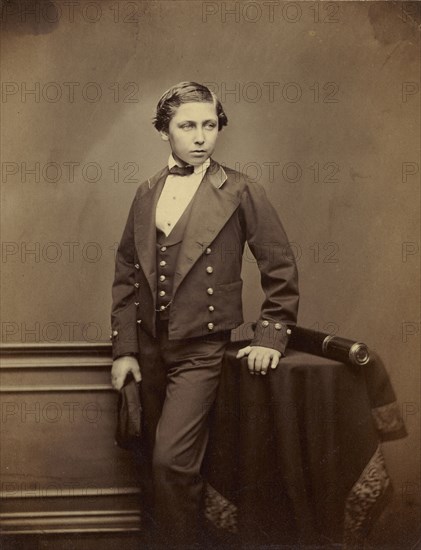 The Prince of Wales, Edward VII, John Jabez Edwin Mayall, English, 1813 - 1901, about 1856; Albumen silver print