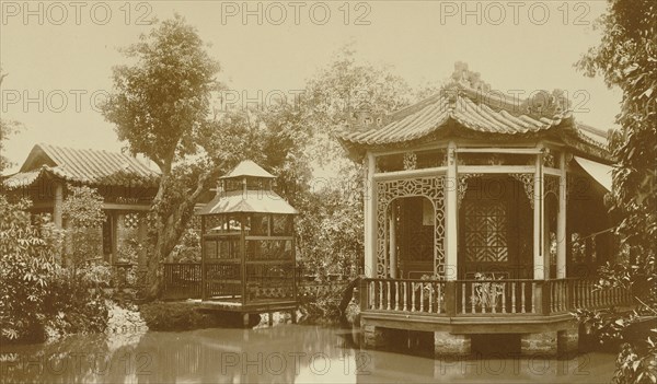 Garden. Canton; John Thomson, Scottish, 1837 - 1921, Canton, China; about 1866; Albumen silver print