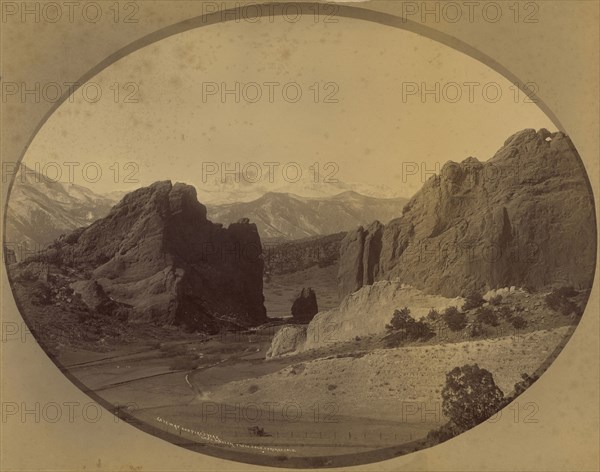 Gateway and Pike's Peak; George Egbert Mellen, American, born 1854, active Colorado Springs, Colorado 1870s - 1890s, Colorado