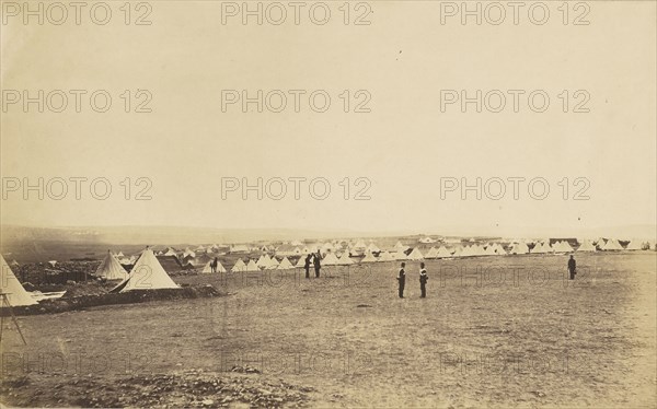 Plateau of Sebastopol V; Roger Fenton, English, 1819 - 1869, 1855; published January 1, 1856; Salted paper print; 22.2 × 35.9