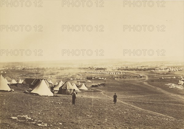 Plateau of Sebastopol I; Roger Fenton, English, 1819 - 1869, 1855; published January 1, 1856; Salted paper print; 37.5 × 27.9