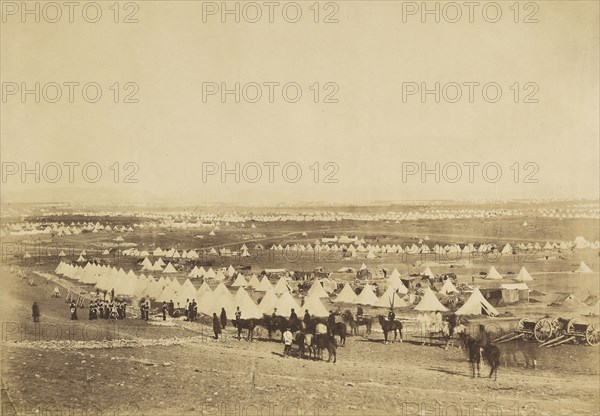 Plateau of Sebastopol II; Roger Fenton, English, 1819 - 1869, 1855; published January 1, 1856; Salted paper print; 24.4 × 35.1