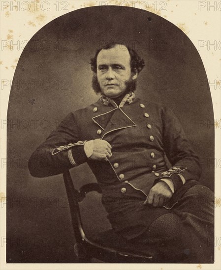 Major General Charles Ashe Windham; Roger Fenton, English, 1819 - 1869, 1855; published February 29, 1856; Salted paper print