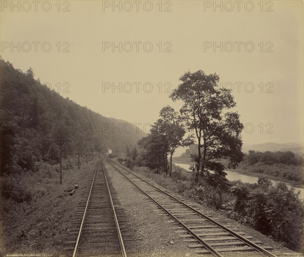 Susquehanna River, near Falls; William H. Rau, American, 1855 - 1920, n.d; Albumen silver print