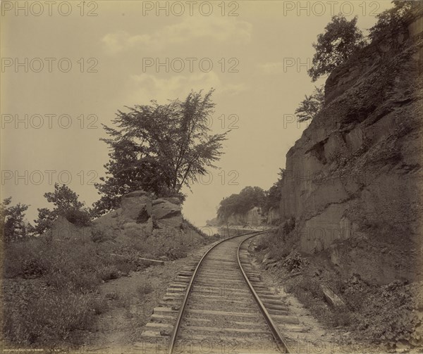 Cayuga Lake, Cat's Elbow; William H. Rau, American, 1855 - 1920, 1891 - 1895; Albumen silver print