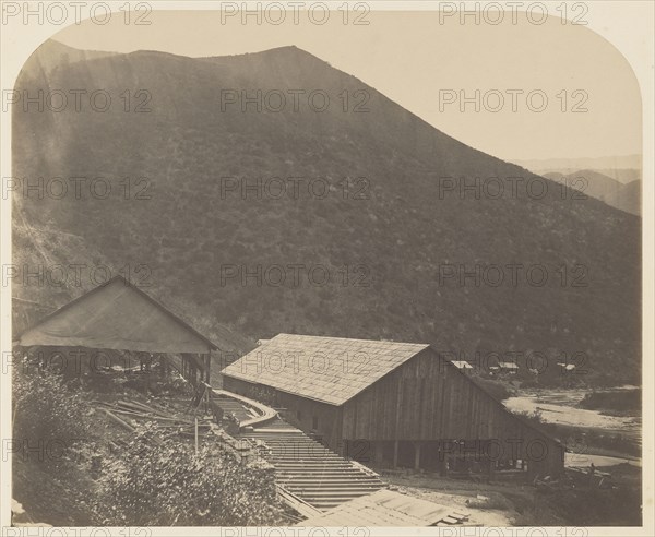 Benton Mills West; Carleton Watkins, American, 1829 - 1916, 1860; Salted paper print; 34.6 x 42.2 cm 13 5,8 x 16 5,8 in