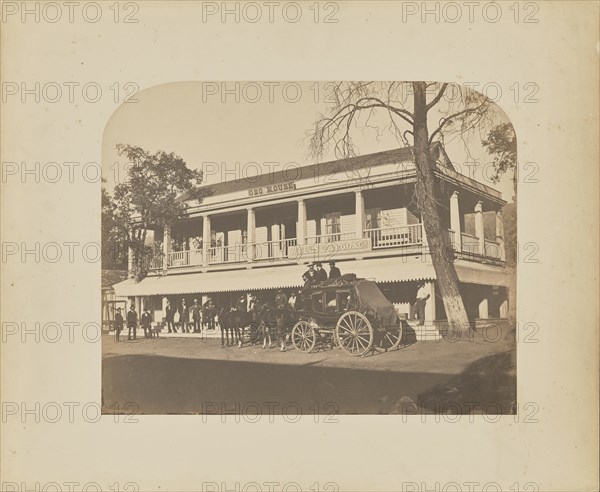 Oso House; Carleton Watkins, American, 1829 - 1916, California, Mariposa County, United States; about 1859–1860; Salted paper