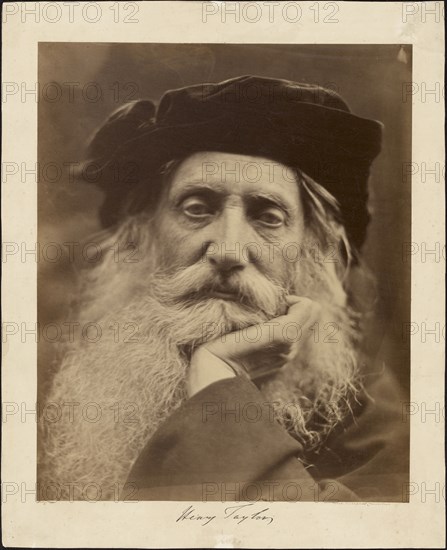 Henry Taylor; Julia Margaret Cameron, British, born India, 1815 - 1879, Freshwater, Isle of Wight, England; October 10, 1867