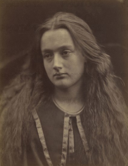 My Ewen's Bride; Julia Margaret Cameron, British, born India, 1815 - 1879, Freshwater, Isle of Wight, England; 1869; Albumen