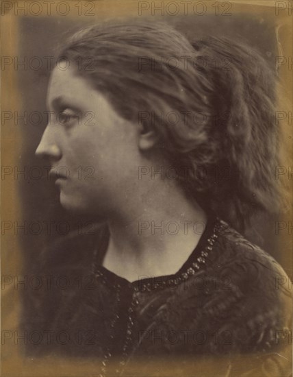 Adriana, Mary Hillier; Julia Margaret Cameron, British, born India, 1815 - 1879, Freshwater, Isle of Wight, England; 1866