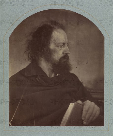 A. Tennyson,The Dirty Monk; Julia Margaret Cameron, British, born India, 1815 - 1879, Freshwater, Isle of Wight, England; 1865