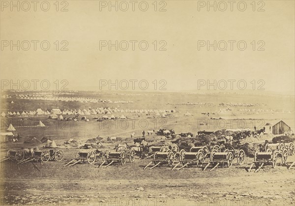 Plateau of Sebastopol I; Roger Fenton, English, 1819 - 1869, 1855; Salted paper print; 24.3 x 34.6 cm 9 9,16 x 13 5,8 in