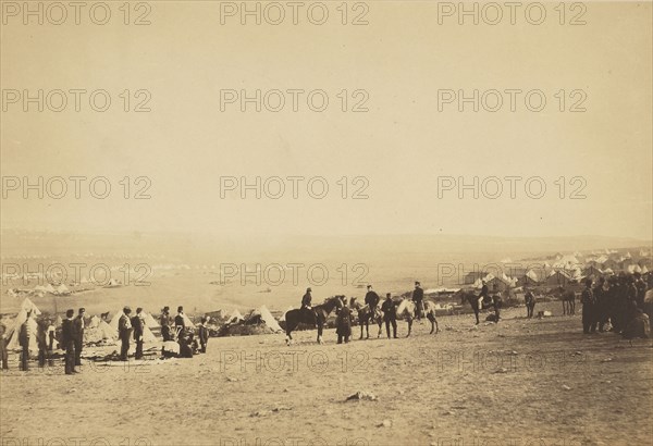 Plateau of Sebastopol IV; Roger Fenton, English, 1819 - 1869, 1855; Salted paper print; 23.3 × 34.1 cm 9 3,16 × 13 7,16 in