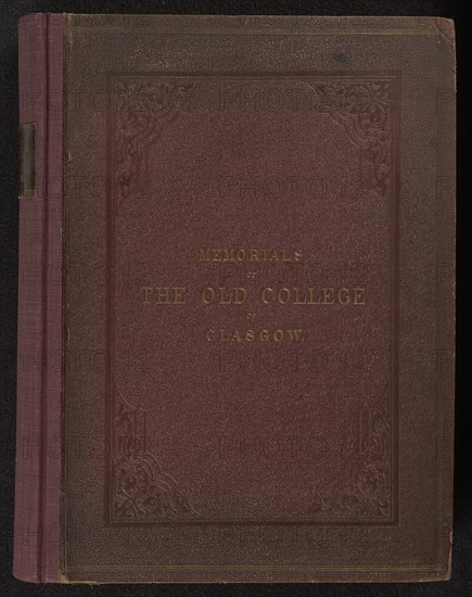 Memorials of The Old College of Glasgow; Thomas Annan, Scottish,1829 - 1887, Glasgow, Scotland; 1871; Carbon