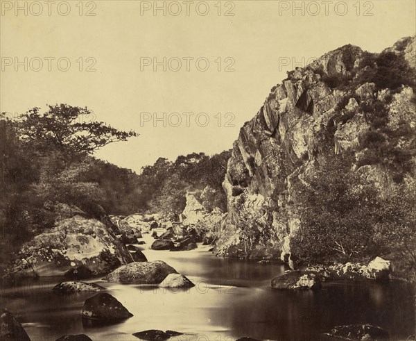 Heron Pool on the Lledr; Roger Fenton, English, 1819 - 1869, Fall 1857; Albumen silver print