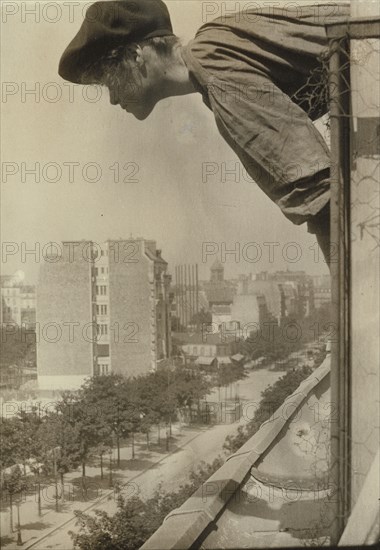 Gargouille, Gargoyle, Gertrude Käsebier, American, 1852 - 1934, Paris, France; 1901; Platinum print; 19.2 x 13.5 cm