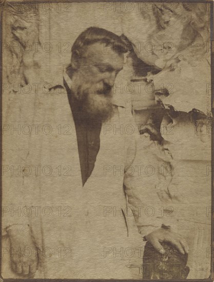 Auguste Rodin; Gertrude Käsebier, American, 1852 - 1934, Paris, France; 1905; Platinum print; 33.8 x 25.6 cm