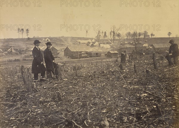 No. 91. Fairfax Station - Orange & Alexandria Railroad; A.J. Russell, American, 1830 - 1902, Fairfax, Virginia, United States