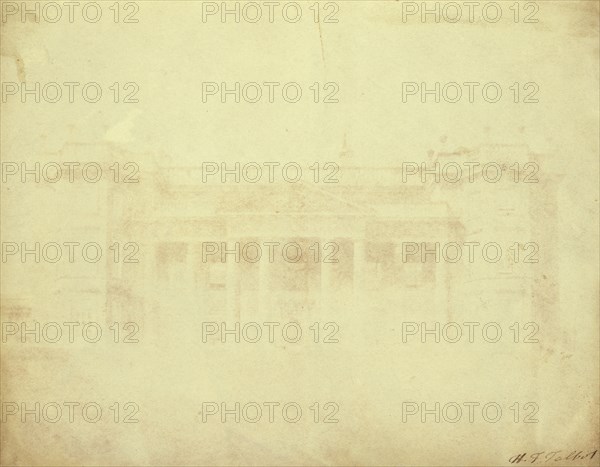 Bowood; William Henry Fox Talbot, English, 1800 - 1877, April 25, 1840; Salted paper print from a photogenic drawing negative