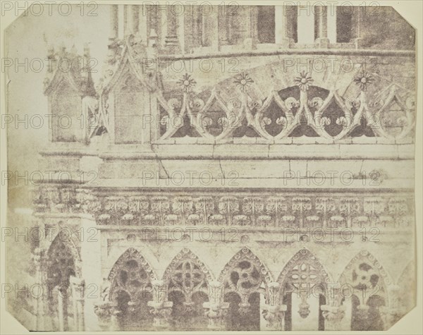 Cathedral, Orleans; William Henry Fox Talbot, English, 1800 - 1877, Orléans, France; June 1843; Salted paper print