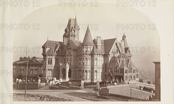 Residence of Mrs. Hopkins S.F; Carleton Watkins, American, 1829 - 1916, negative 1873 - 1880; print 1879 - 1885; Albumen silver