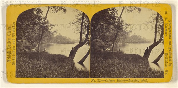Calypso Island - Looking East; M.A. Kleckner, American, active Pennsylvania 1870s, about 1870; Albumen silver print