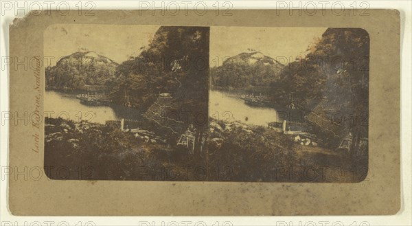 Loch Katrine, Scotland; Attributed to London Stereoscopic Company, active 1854 - 1890, about 1855; Photolithograph, colored