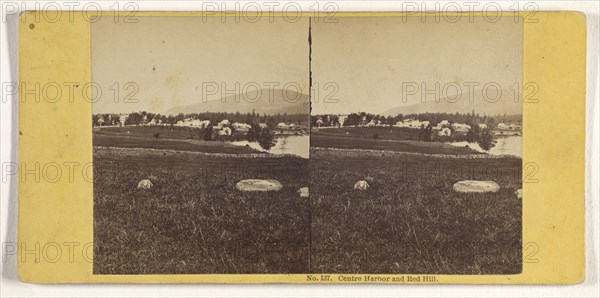 Centre Harbor and Red Hill; John P. Soule, American, 1827 - 1904, about 1861; Albumen silver print