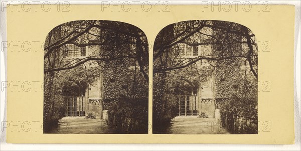 Exeter College, Oxford; Stephen Thompson, British, about 1830 - 1893, 1860s; Albumen silver print