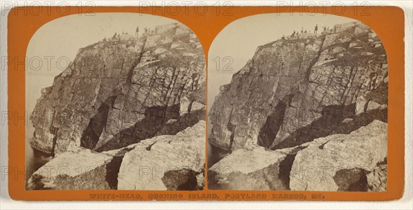 White-Head, Cushing Island, Portland Harbor, Me; Simon Towle, American, active Lowell, Massachusetts 1855 - 1893, 1870s