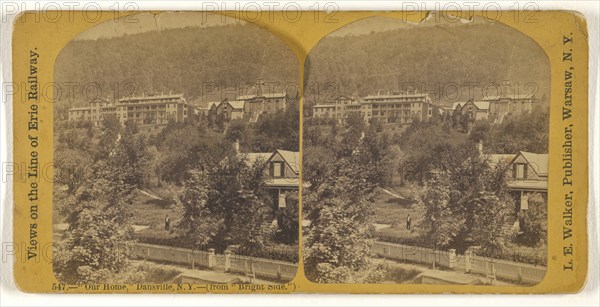 Our Home,  Dansville, N.Y. -, from  Bright Side. , L. E. Walker, American, 1826 - 1916, active Warsaw, New York, about 1870