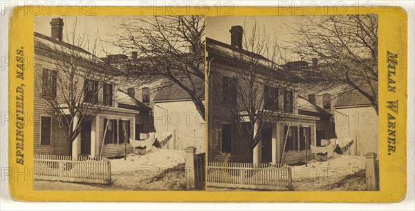 View of Springfield, Mass., After the Great Fire of May 30, 1875; Milan P. Warner, American, active 1870s - 1880s, May 30, 1875