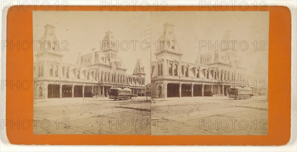 3' Avenue R.R. Dept. New York; Attributed to Peter F. Weil, American, active New York, New York 1860s - 1870s, about 1865
