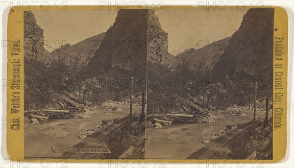 Mount Dexter; Charles Weitfle, American, 1836 - after 1884, about 1880; Albumen silver print